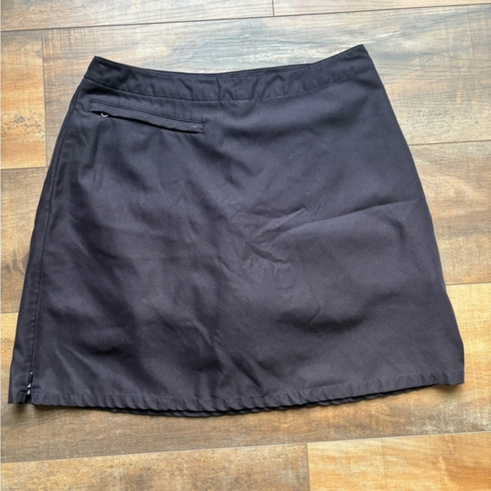 Patagonia Duway Athletic A-Line Quick Dry Hiking Black Shorts Skort Size 6